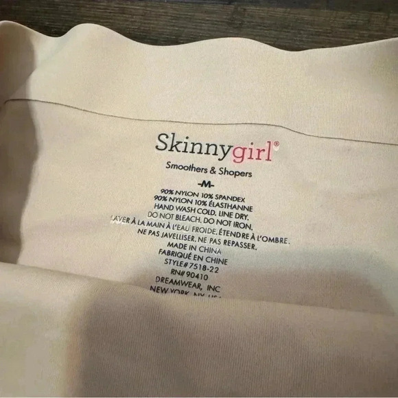 NWOT SKINNYGIRL  HIGH WAISTED SHAPING BRIEF M - Picture 4 of 4